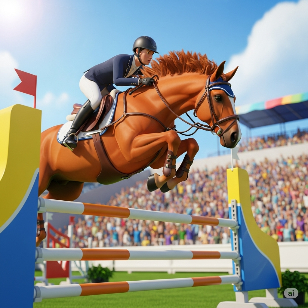 Horse Jumping Show 3D