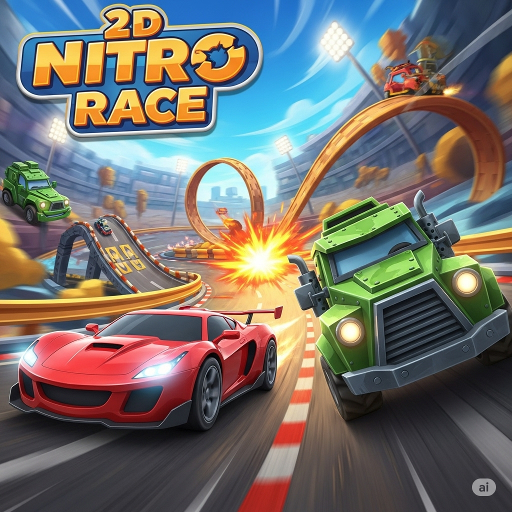 2D Nitro Race
