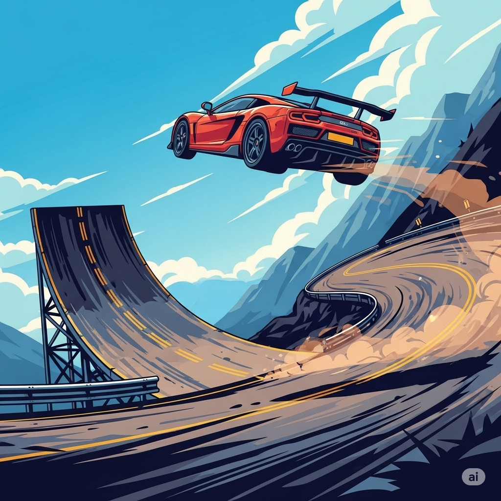 Crazy Car Stunts