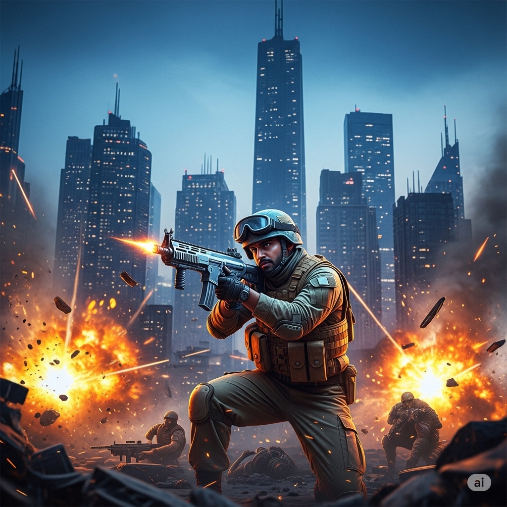 FPS Shooter 3D City Wars