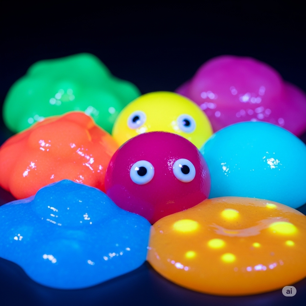Neon Slimes