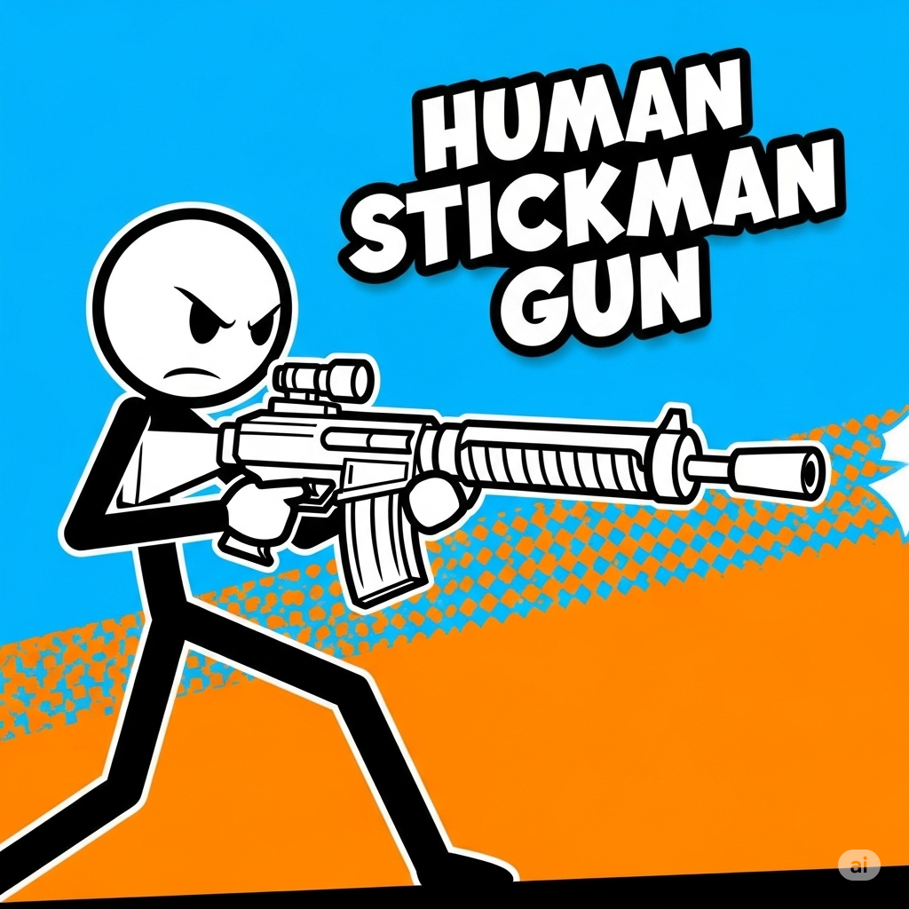 Human Stickman Gun