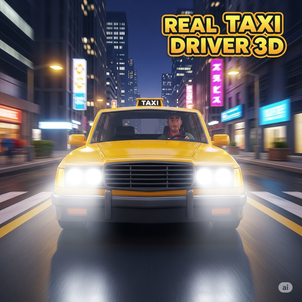 Real Taxi Driver 3D