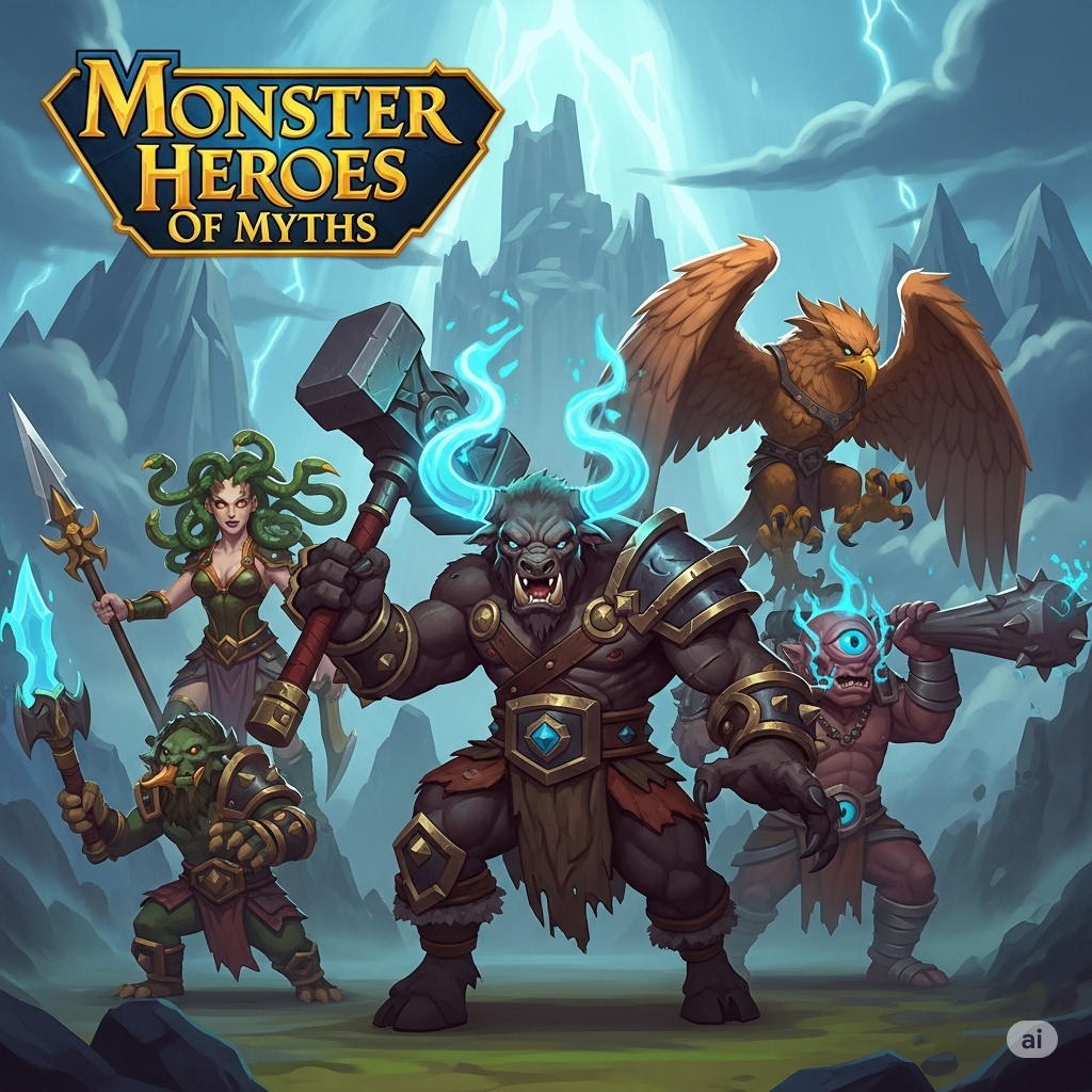 Monster Heroes Of Myths